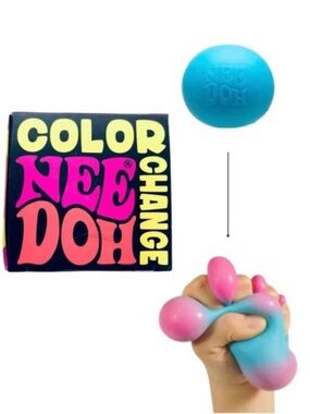 💙🌼 NEW NeeDoh Color Change Blue by Schylling ✨